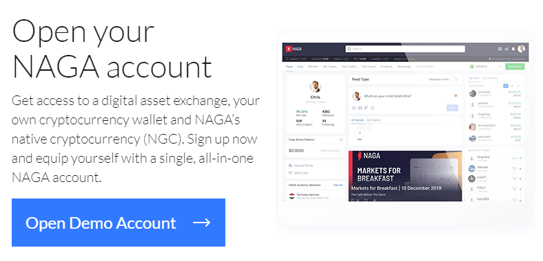 Naga.com - Social trading and investing platform