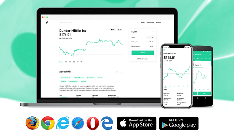 Robinhood.com - Commission-free stock trading and investment app