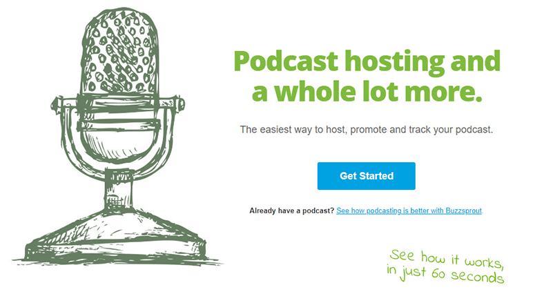 Buzzsprout - Free podcast hosting