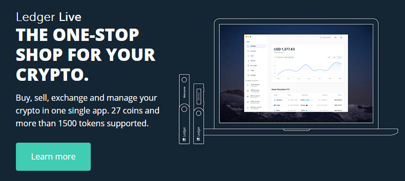 Ledger - The most secured cypto hardware wallet