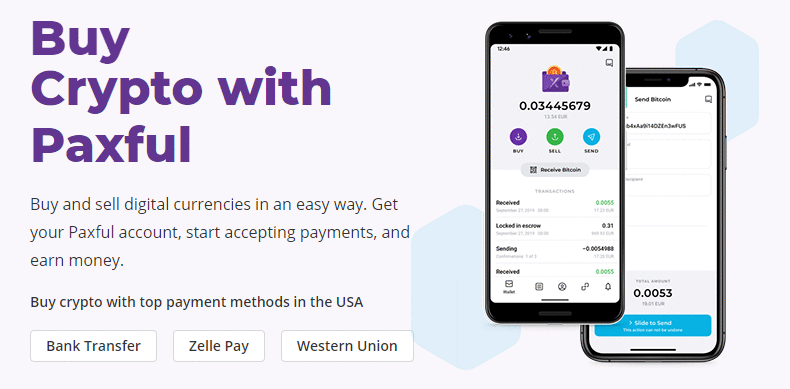 Paxful - Online cryptocurrency exchange