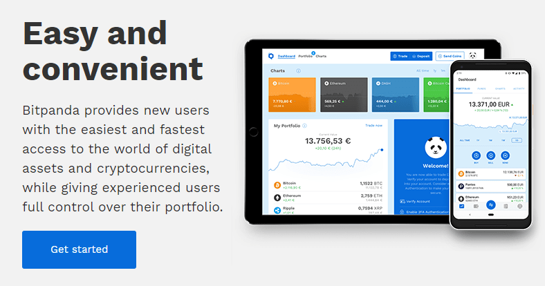 Bitpanda - Digital assets trading platform