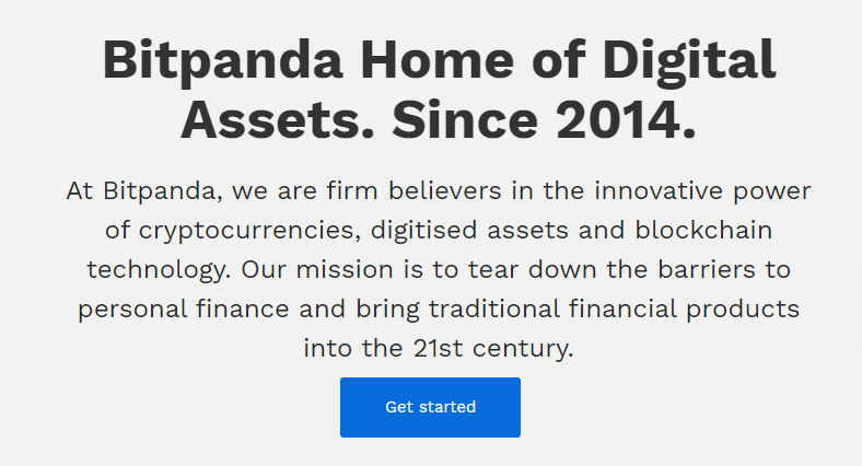 Bitpanda - Digital assets trading platform