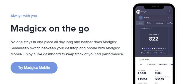 Madgicx - The all in one Google and Facebook Advertising Platform