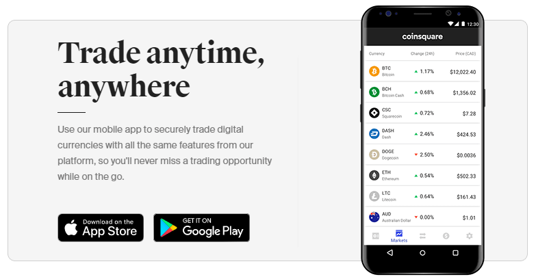Coinsquare.com review - Buy cryptocurrency in Canada