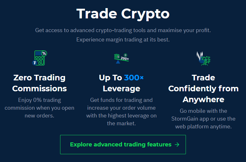 Stormgain review - Online cryptocurrency trading platform