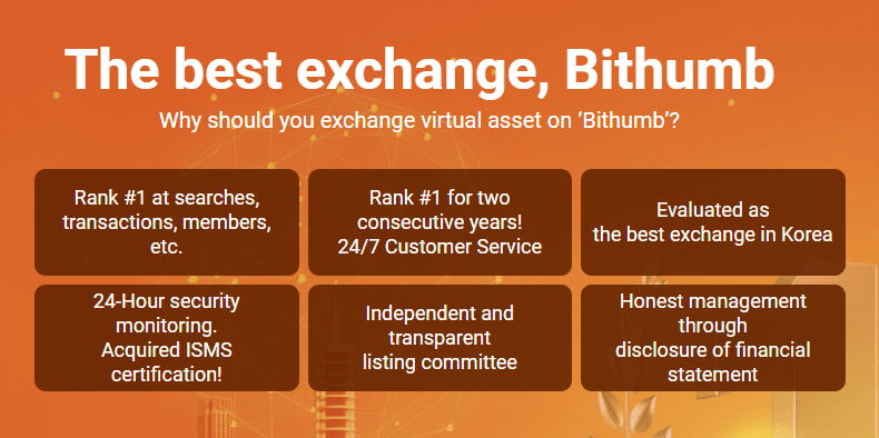 Bithumb.com review - No. 1 digital asset platform