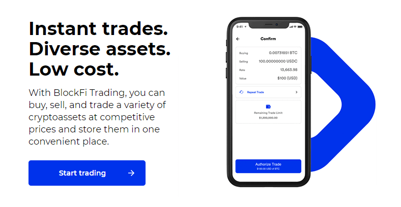 BlockFi review - buy, sell and earn cryptocurrency