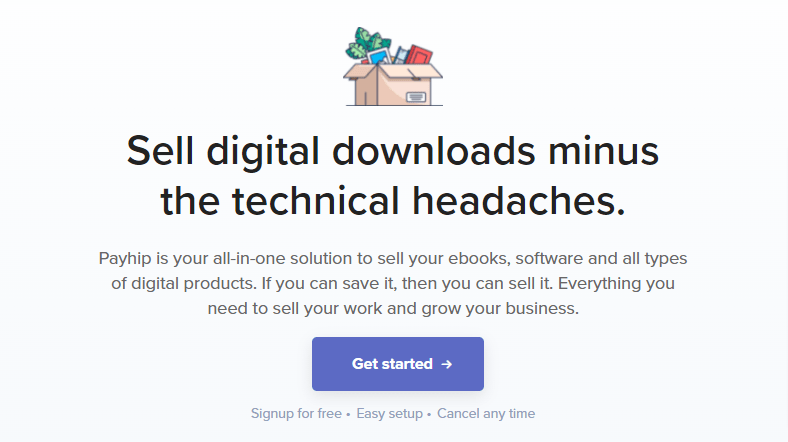 Payhip review - Sell digital downloads and meberships