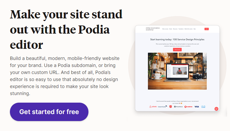 Podia review - Sell online courses, downloads, webinars, and community