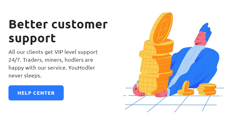 YouHodler.com review - cryptocurrency loan backed by the TOP 15 coins