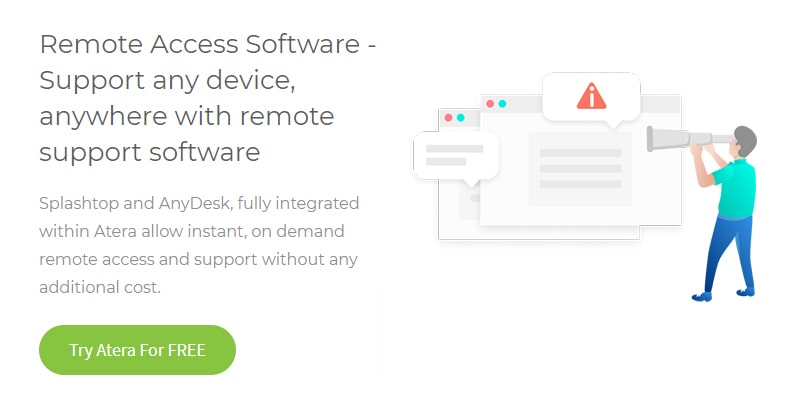 Atera review - Remote monitoring and management software