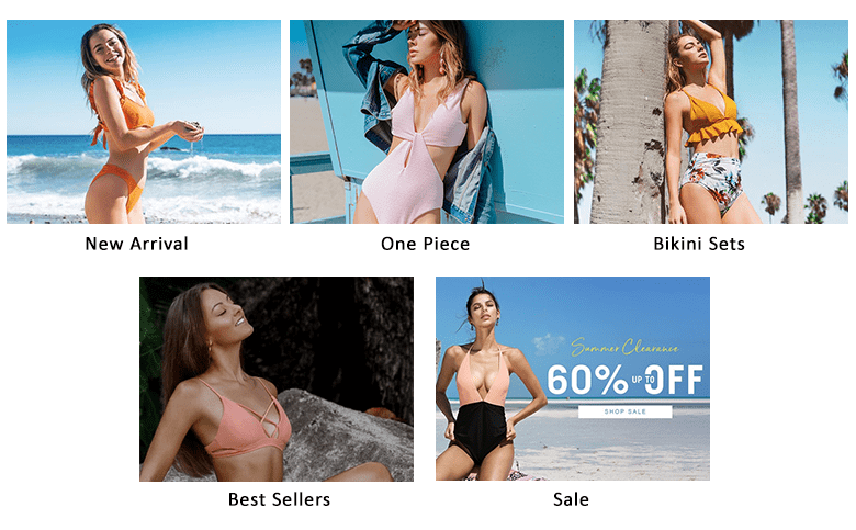 cupshe.com - online bikini, swimwear and clothing store