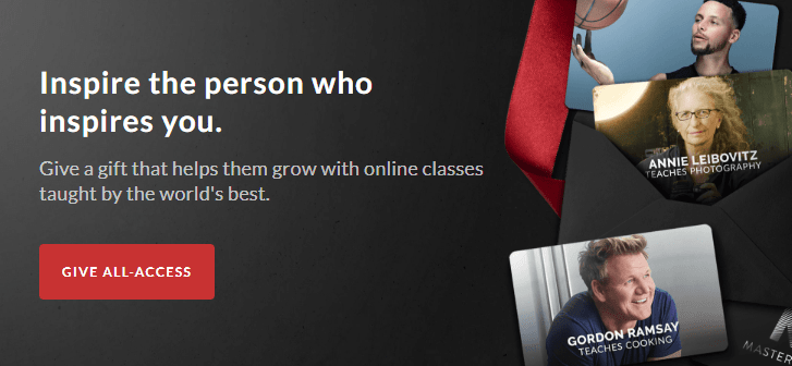 Master Class - Online courses