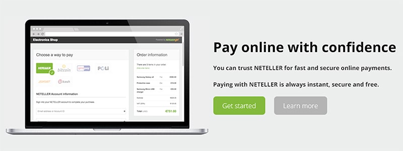 Neteller - Transfer money online with ease
