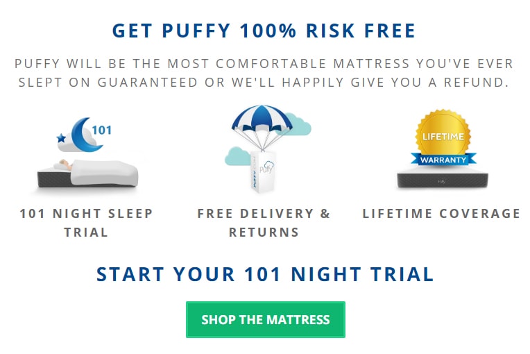 Puffy Mattress - AMERICA'S MOST COMFORTABLE MATTRESS