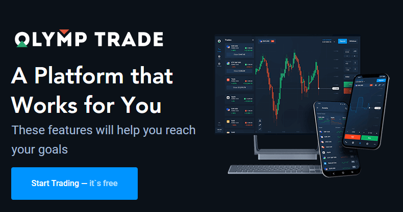 Olymp Trade - The online trading and investment platform