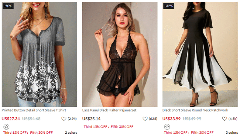 Rotita - Online women fashion shopping store