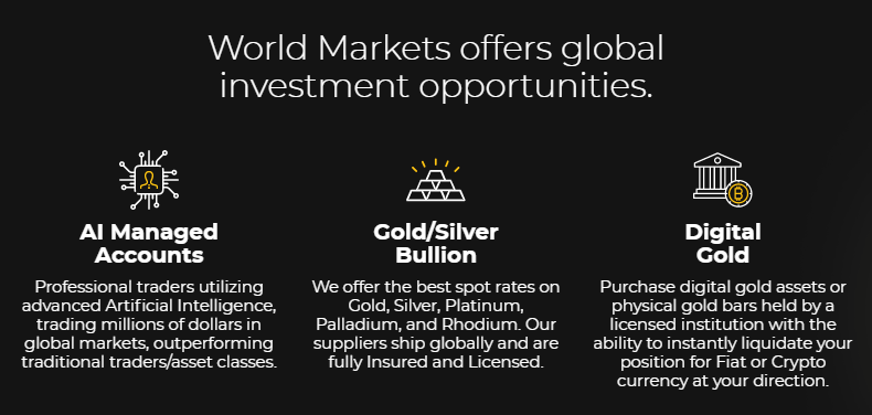 Worldmarkets.com - Global investment hub