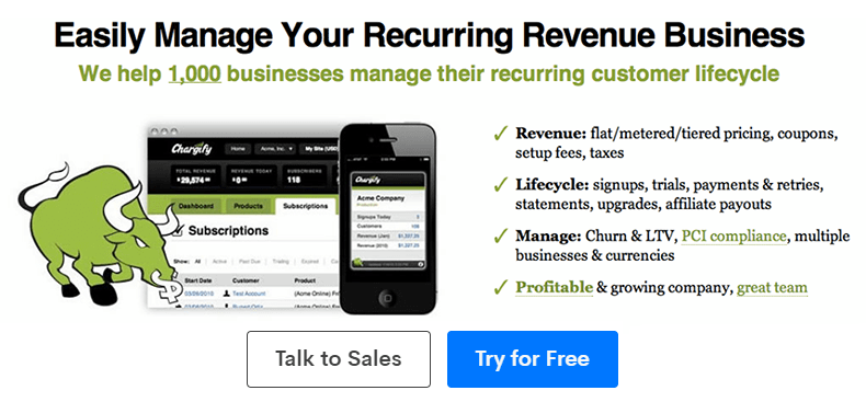 Chargify - Billing and revenue management software
