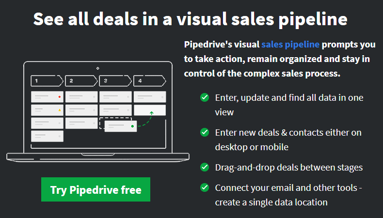Pipedrive - Sales CRM and Pipeline management software