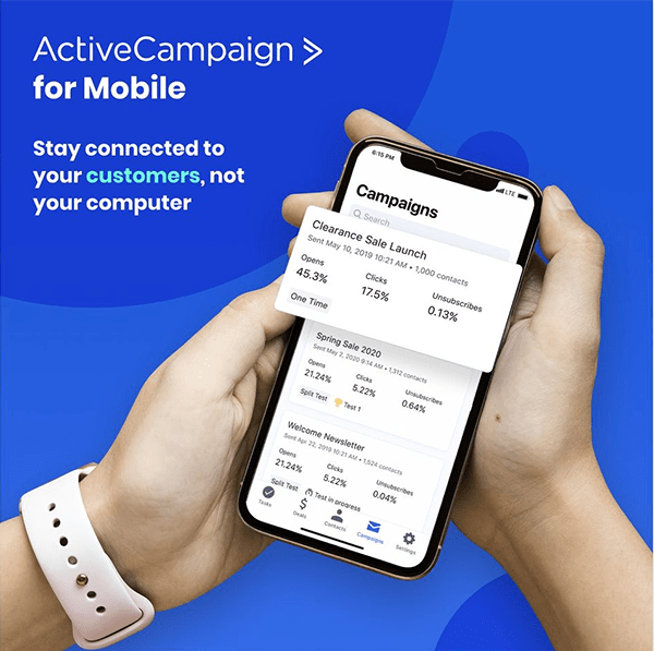 Active campaign - Small business CRM and email marketing