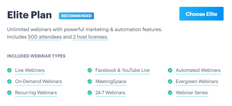 Big marker - The #1 Video Platform for Webinars