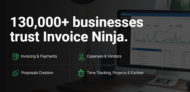 Invoice ninja - Free open source invoicing, expenses and time tracking