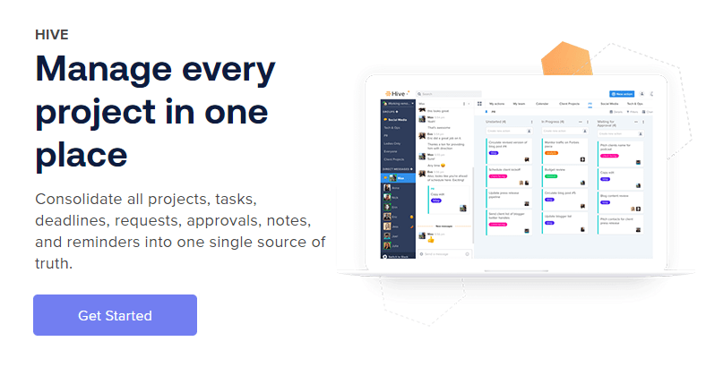 Hive review - Project management software