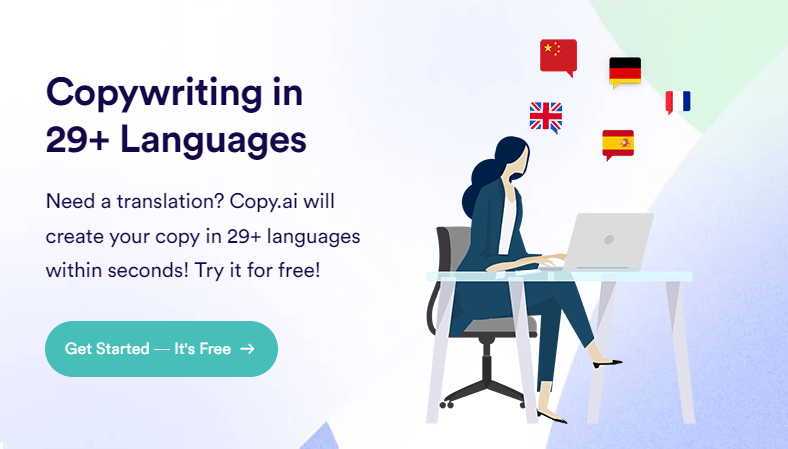 copy.ai review - write better content with AI