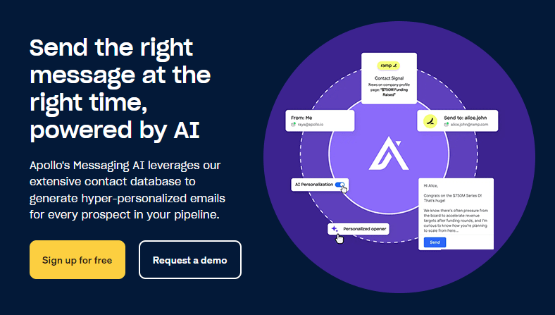 Appollo.o review - B2B sales intelligence and engagement platform