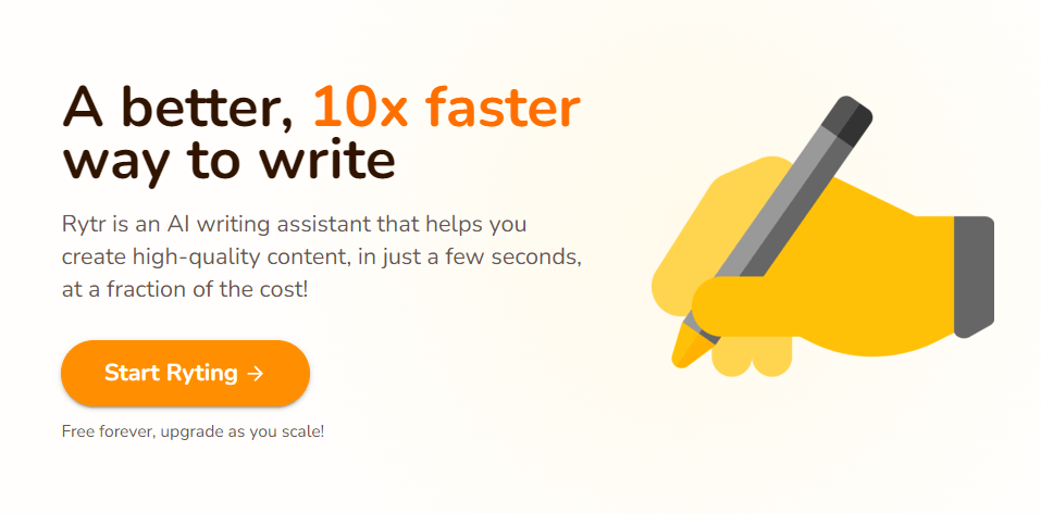 Rytr.me review - AI writing assistant
