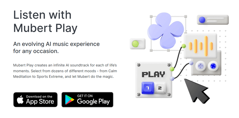 mubert.com review - AI Music Generator