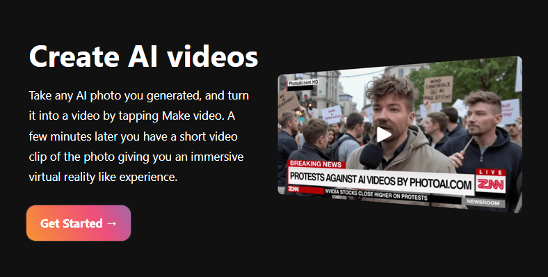 photoai.com review - AI photo and video generator